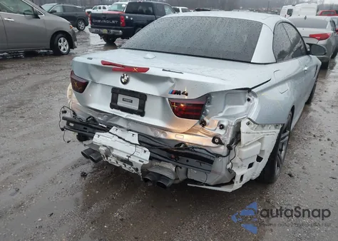 2016 BMW M4 z USA, uszkodzony, nr VIN WBS3U9C57GP969124